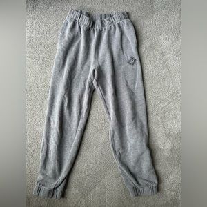 Hollister grey sweatpants (cute sun design)